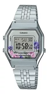 Reloj Casio Dama La680 Flores Retro Vintage 100% Original