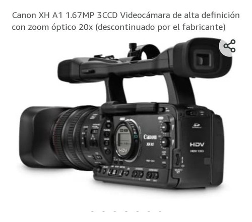 Camara Canon Xh A1