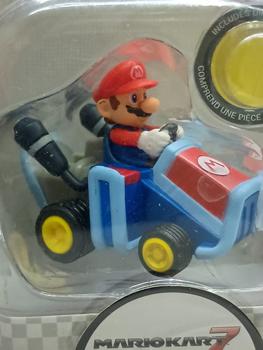 World Nintendo Mariokart 7 Mario Coin Racers Jakks Pacific C Multicolor