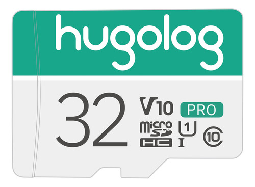 Hugolog Tarjeta Micro Sd De 32 Gb, Tarjeta De Memoria Micro