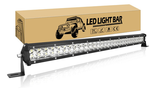 Willpower Barra De Luz Led De 24 Pulgadas, 180 W, 12 V, 24 V