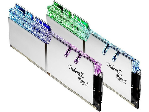 Memória G.skill Trident Z Royal Series Rgb 16gb(2x8) 4600mhz
