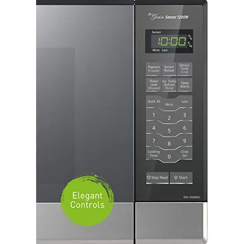 Horno Microondas Panasonic Inverter , 1 2 Pies Cúbicos