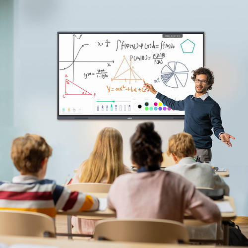 Pizarra Interactiva 55 Pulgadas Pantalla Táctil 4k Soporte I