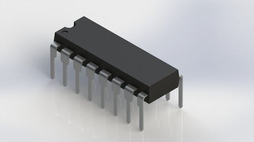 Tecneu Kit de 50 Compuertas Lógicas 10 Tipos 74hc00 A 74hc132 Con Caja