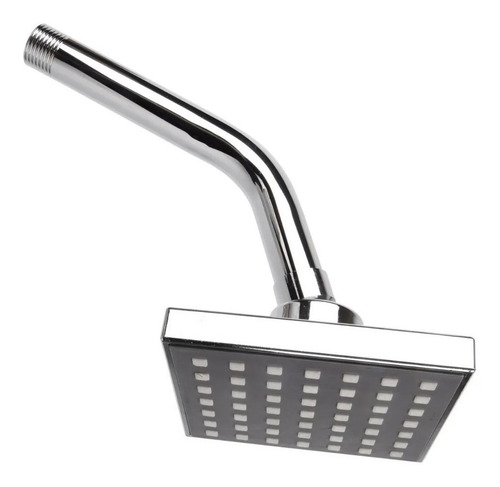 Ducha Quadrado Aquecedor Gás Solar Cromado