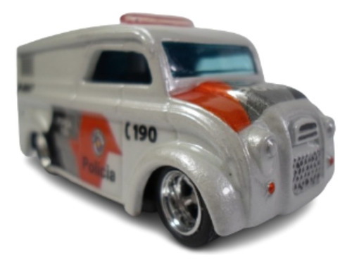 Hot Wheels Dairy Delivery Policia Pm / Sp Borracha Exclusiva