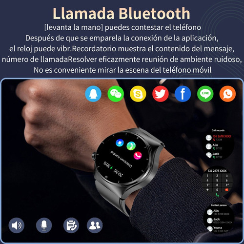 Ssb Reloj Inteligente Saludable Y Resistente Al Agua Con