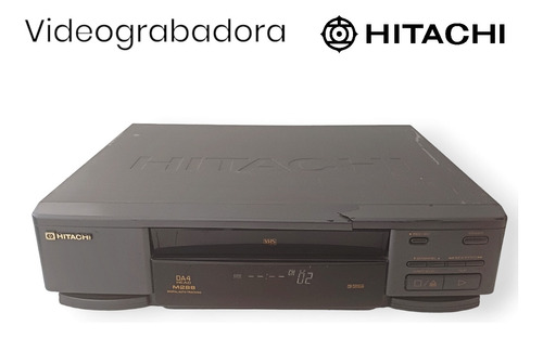 Videocassetera Vhs Hitachi Funciona Perfecto! (con Detalle)