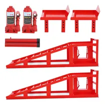 Comprar Rampas Hidráulicas Alta Resistencia 5t Paquete De 2 Ajustabl