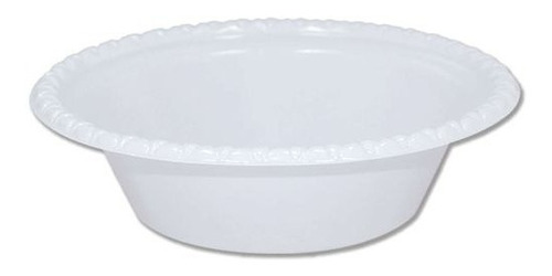 Prato Fundo Cumbuca Para Petiscos 15cm Branco C/100 Und