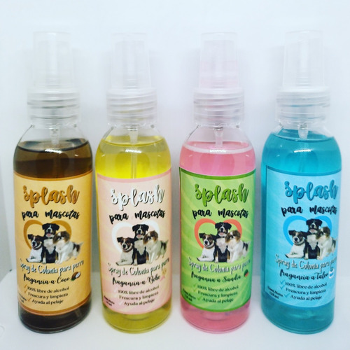 Splash Para Mascotas 120mlx20u - Unidad a $38