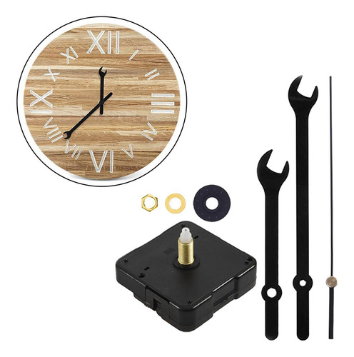Reparación De Kit De Motor Y Manecillas Eje De 18 Mm Negro