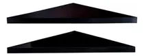 Comprar 2 Estantes Esquineros Flotantes Triangular 55x40x40