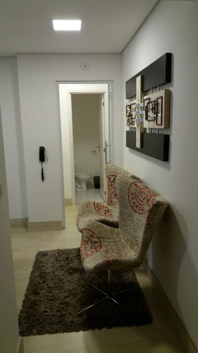 Imagem 2 de 13 de Sala Comercial Com 4 Ambientes No Jd. Aquarius - Sa00008 - 68164804