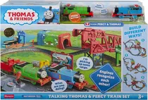 Comprar Thomas & Friends Pista Thomas Y Percy Interactivos Construye Color Azul Y Verde Personaje Thomas Y Percy