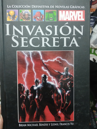 Guerra Secreta Bendis Salvat Marvel Impecable!