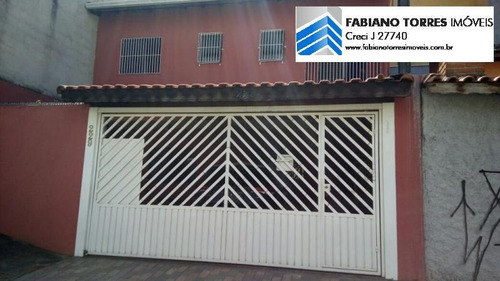 Sobrado Para Venda Em Santo André, Parque Novo Oratorio, 3 Dormitórios, 1 Suíte, 1 Banheiro, 2 Vagas - 1412_2-593841