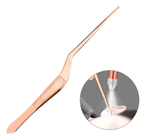 Herramienta De Eliminación De Cera De Oído Con Luz, Kit De L