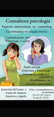 Sesión Couseling Ayuda Psicología Terapia