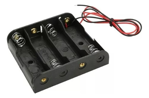 Kit Robotica Iniciante 4 Motores Led Suporte Pilha Fio Pot