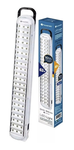 Lampara Emergencia 10 Horas De Luz, 63 Led, Recargable