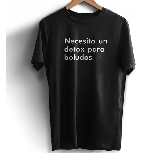 Remera Detox Estampada Frase Camiseta Diseño