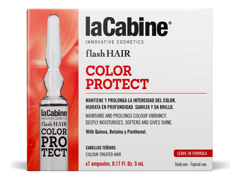 LaCabine Hair 2 Ampolletas Perfume Antifrizz 7x5 ml