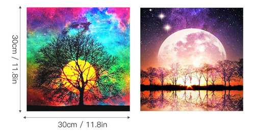 Pintura De Diamante 5d Bricolaje Bordado De Cristal Puntada