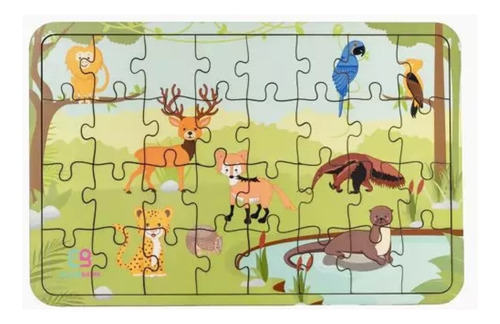 Quebra-cabeça Animais Brasileiros Em Extinção