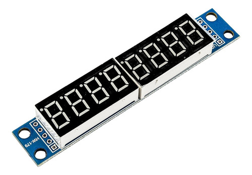 Módulo Display 8 Dígitos 7 Segmentos Max7219 Para Arduino