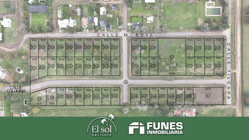 Terreno En Venta Barrio El Sol Naciente. Roldan Y Funes