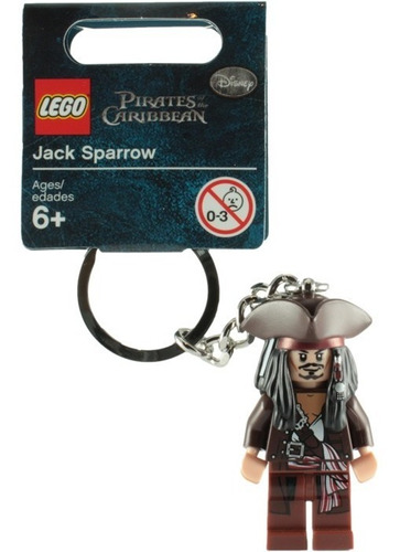  Todobloques Lego 853187 Llavero Capitán Jack Sparrow Key 