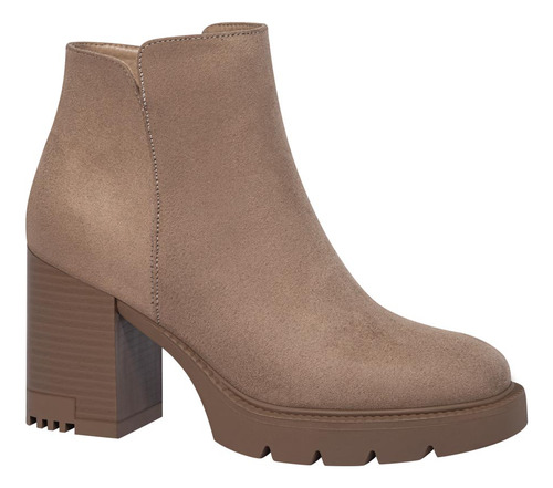 Botin Dama Tierra Bendita Liso 9cm 8315a