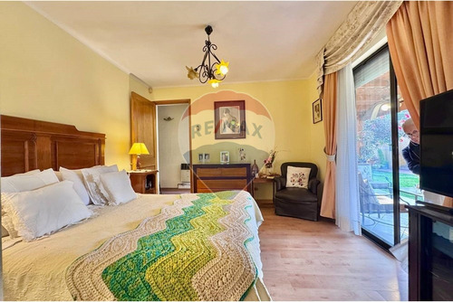 Amplia Casa Ñuñoa 4d Gran Jardin Y Piscina