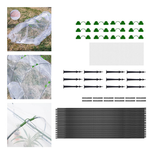 Kit De Malla De Jardín Barrera De Insectos De Red De