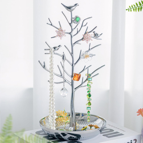 Organizador De Joyas Autodeco, Estilo Arbol, 30 Cm