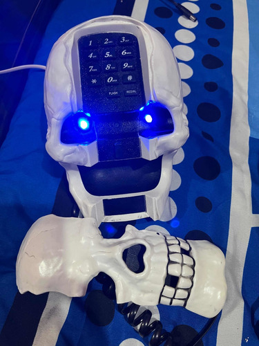 Imagen 5 de 5 de Vendo Vintage Teléfonos Originales Novelty De Calaveras
