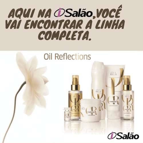 02 Óleo Oil Reflections Luminous Smoothening Wella - 30ml