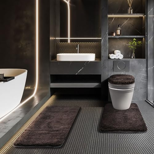 Conjunto De Cortina De Baño De 4 Piezas Con Cortina De Baño