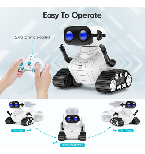Robot Inteligente A Control Remoto, Juguete Didáctico