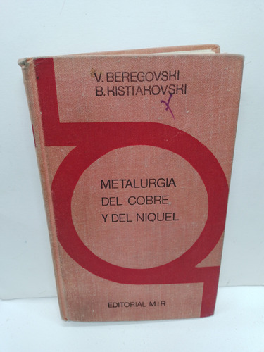 Libro Metalurgia Del Cobre Y Del Níquel 
