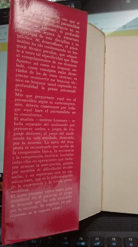 El Lenguaje Destruid Y La Reconstruc, Psicoanalí Lorenzer.