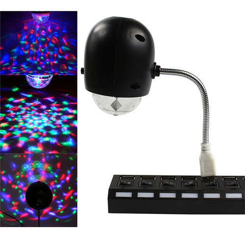 - Luz De Palco Usb B, Portátil, Para Uso Noturno, 4015