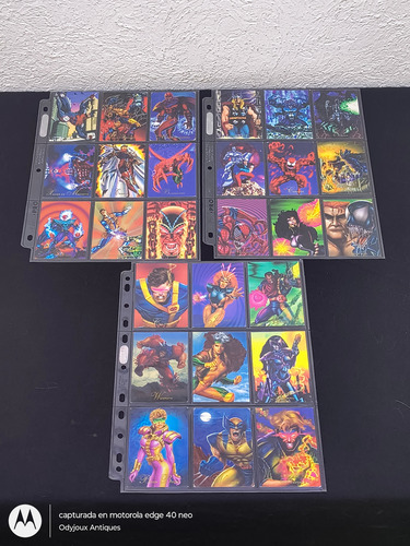 Semi Colección Pepsi Cards Marvel 1994 Retro Original 110pz (Usado)
