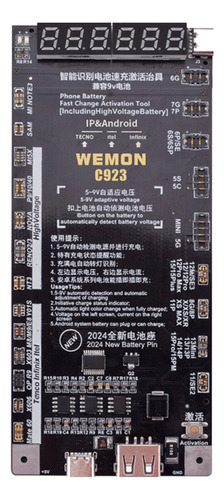 Placa De Activación De Batería Wemon C923 Para iPhone De 5 A