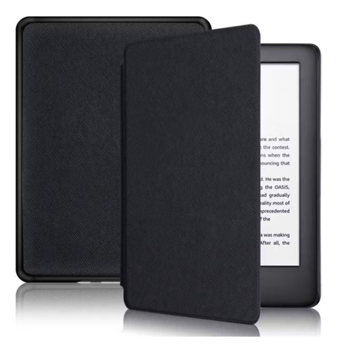 Funda Premium Microfibra + Lamina Kindle 2022 6.0  11va Gen