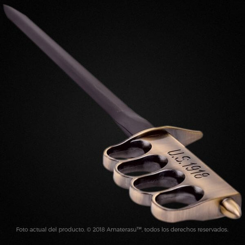 Imagen 4 de 6 de Cuchillo Daga De Trinchera 1918 1° Guerra Con Manopla