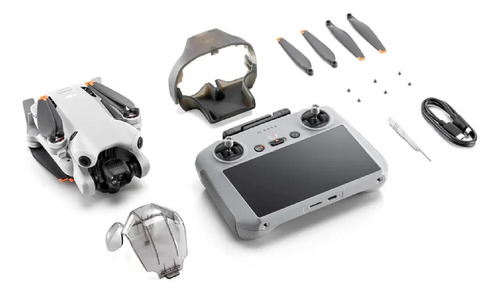 Mini Drone Dji Mini 4 Pro Rc 2 Drdji013 Single Com Câmera 4k Branco
