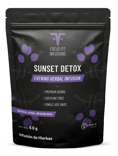 Sunset Detox - Infusión De Hierbas Para La Noche En Bolsita